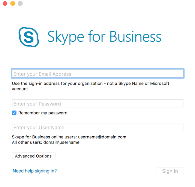 cornell skype for business mac
